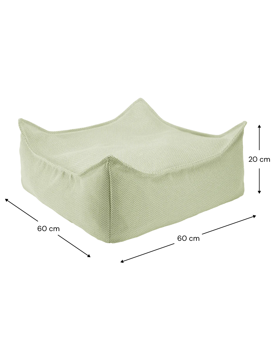 Herba Outdoor Square Ottoman