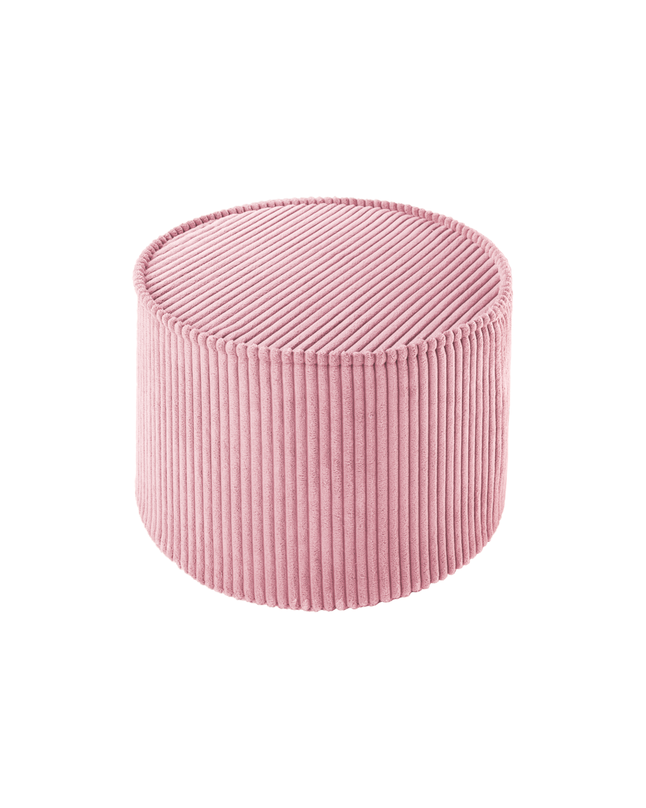 Pink Mousse Pouffe