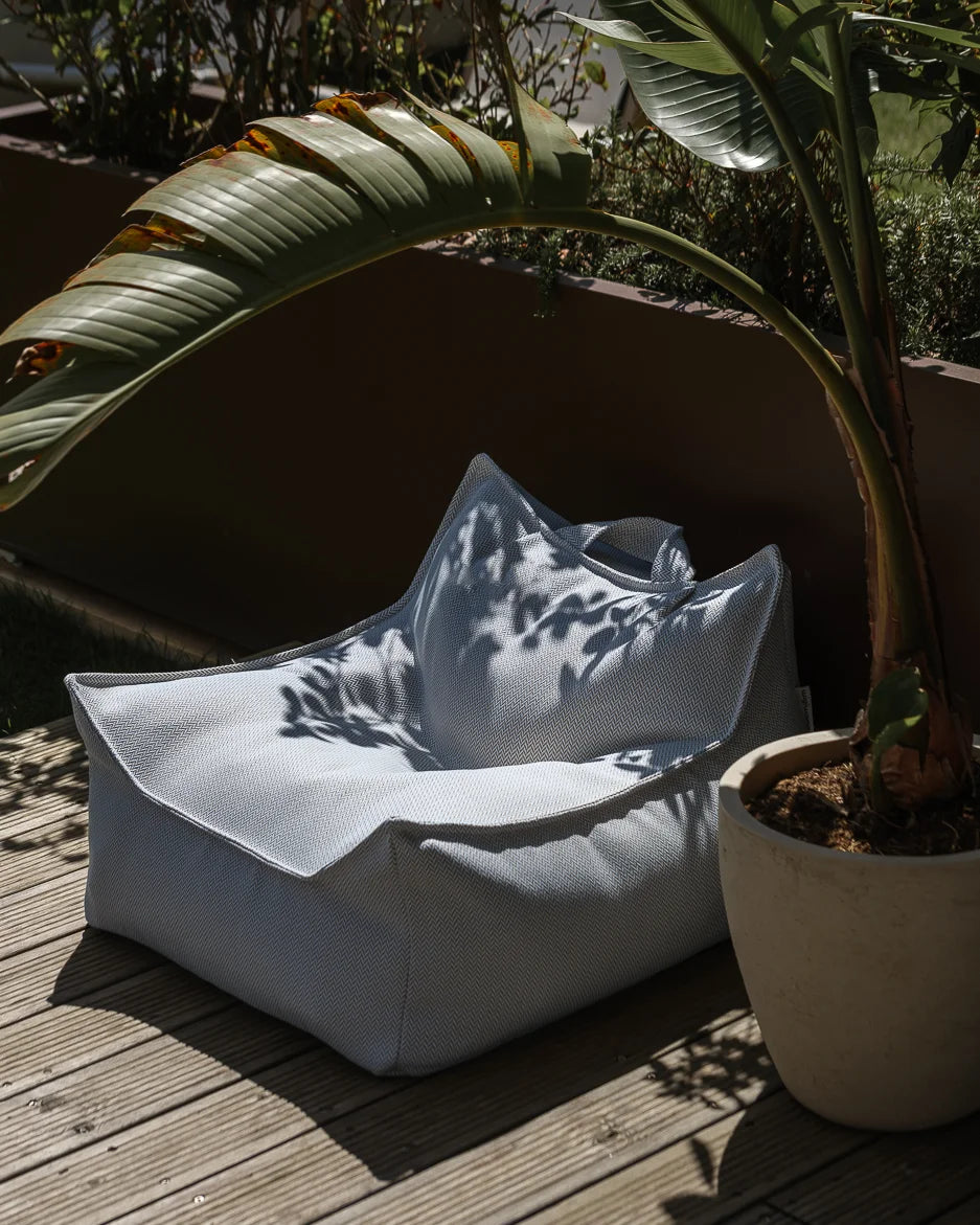 Azure Outdoor Beanbag Sessel