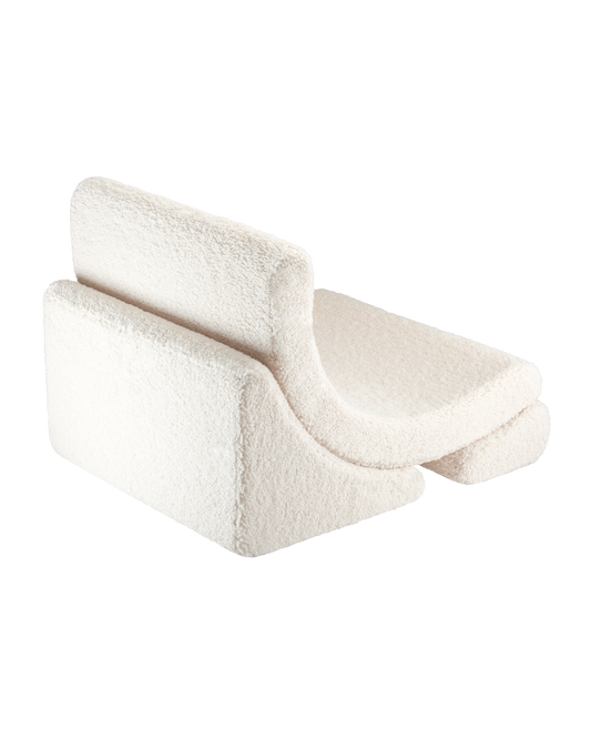 Cream White Moon Chair