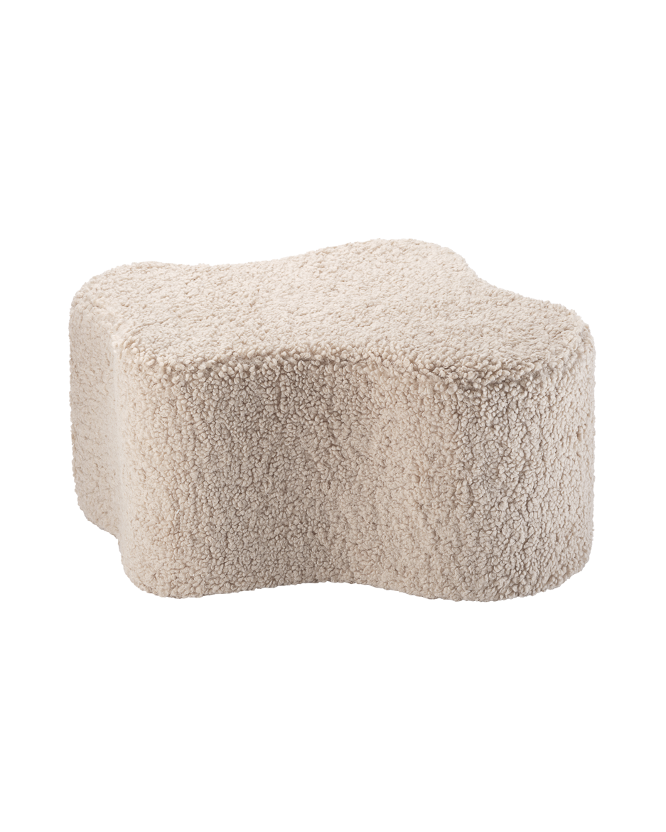 Biscuit Cloud Pouffe