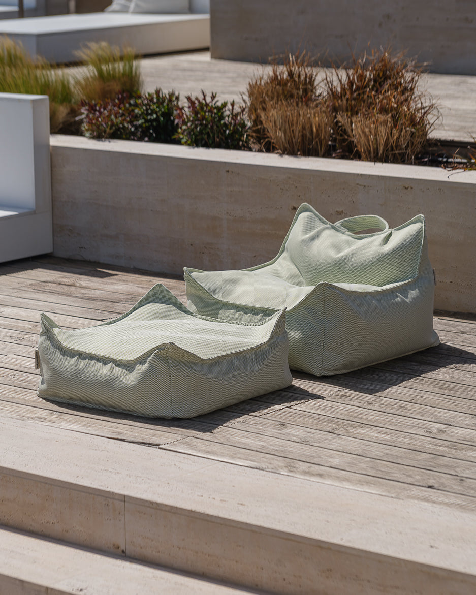 Herba Outdoor Square Ottoman
