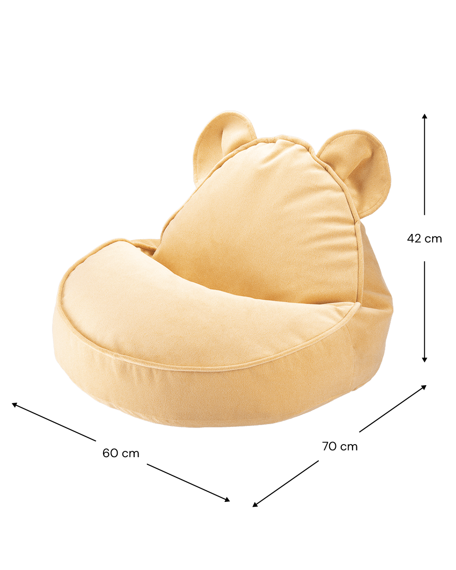 Salted Caramel Bear Beanbag