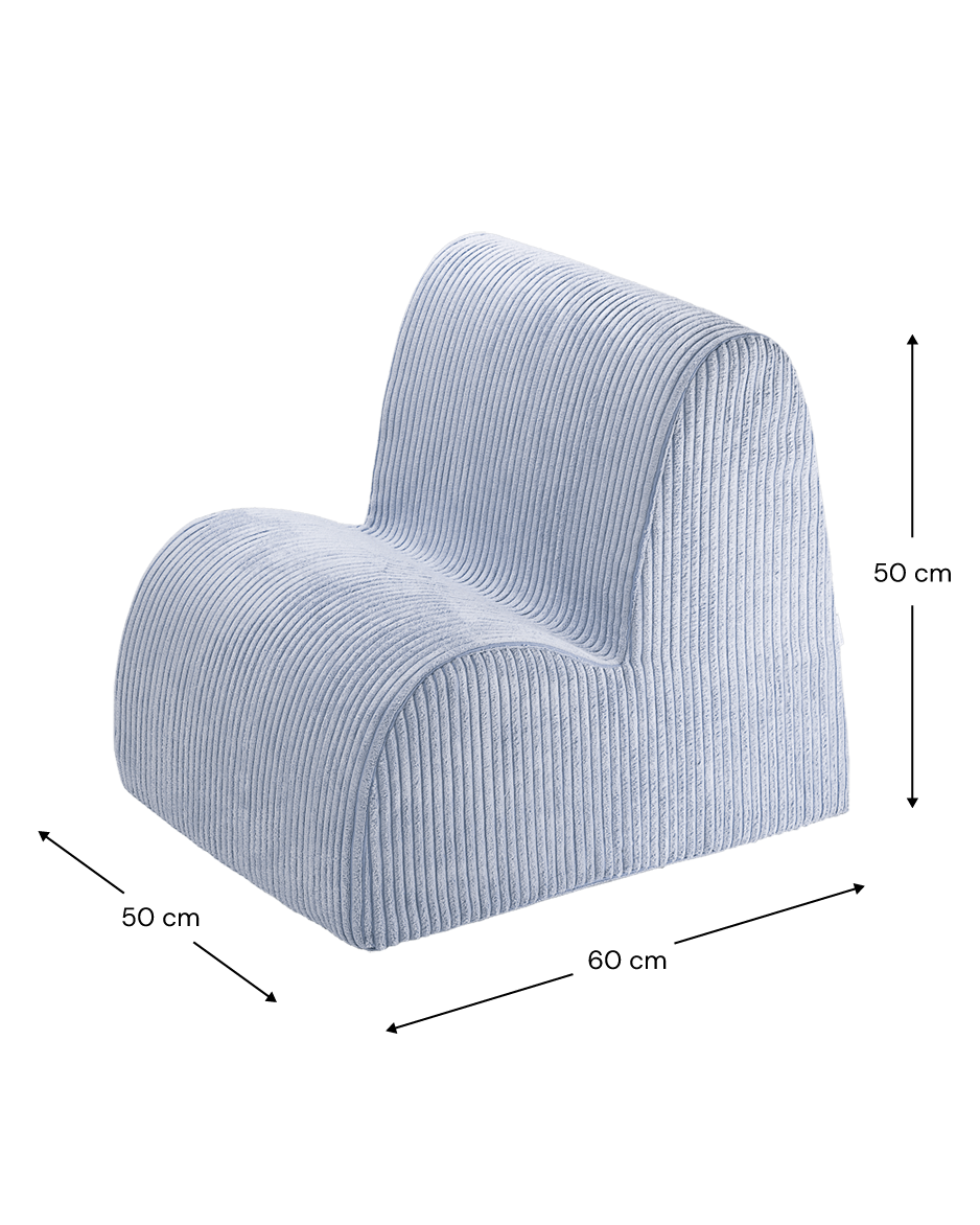 Blueberry Blue Cloud Chair