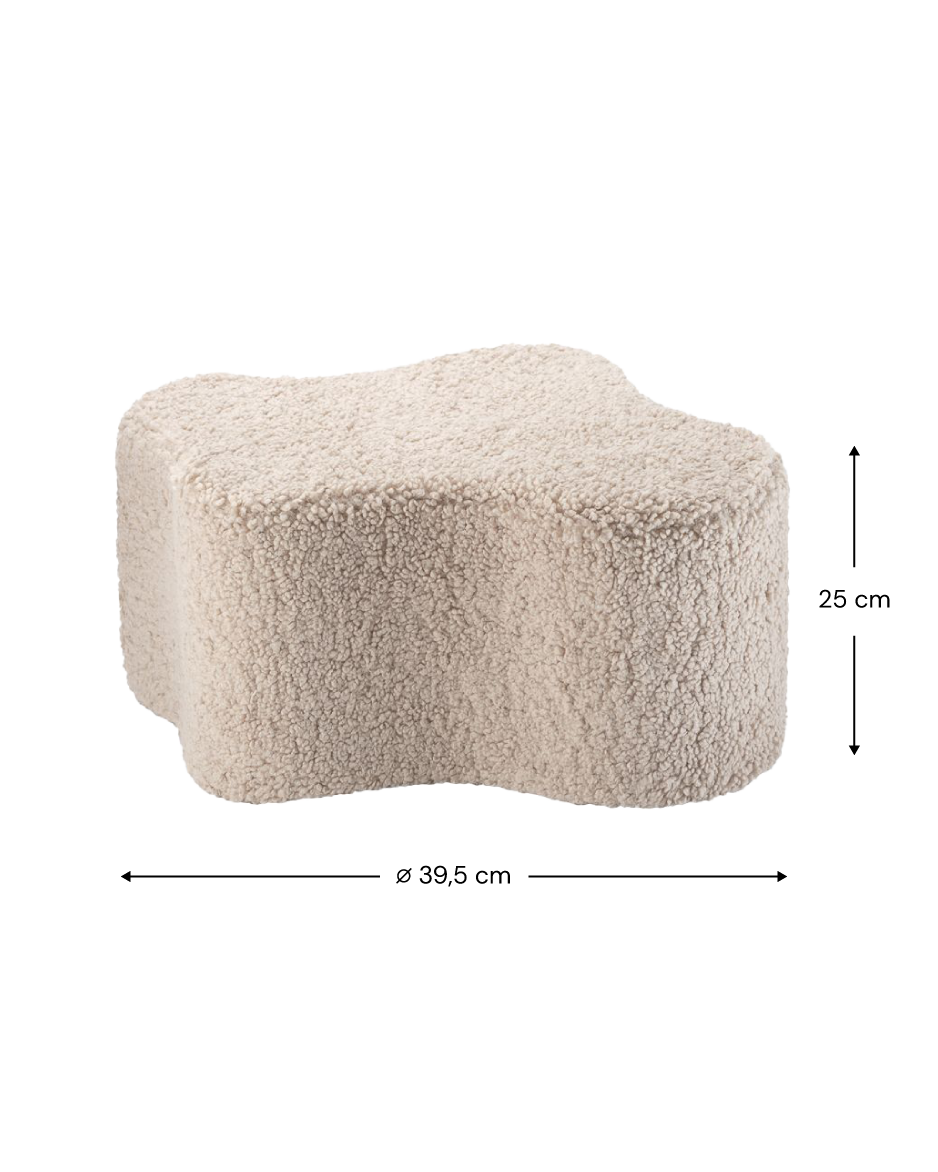 Biscuit Cloud Pouffe