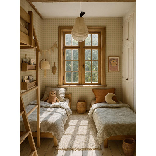 Karomuster Grün - Blau