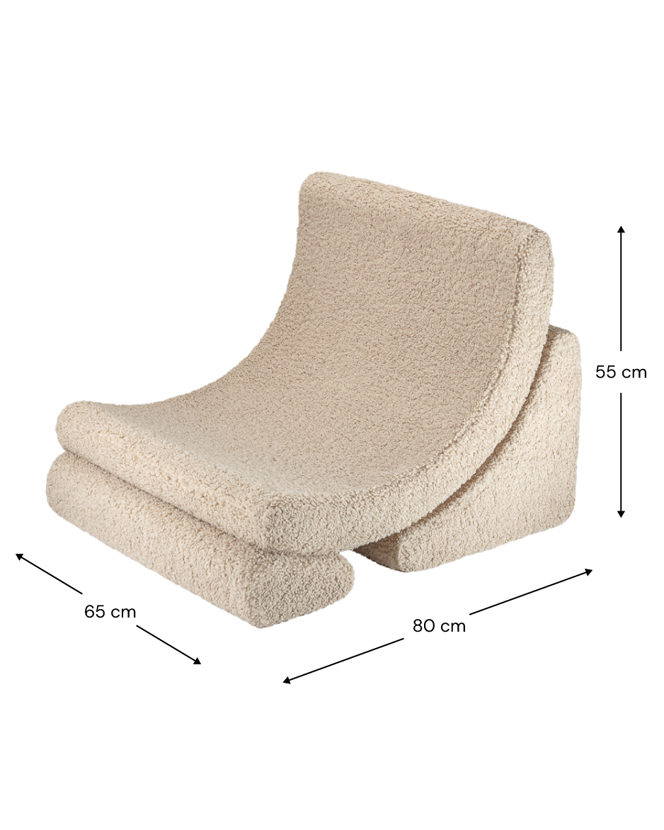 Biscuit Moon Chair