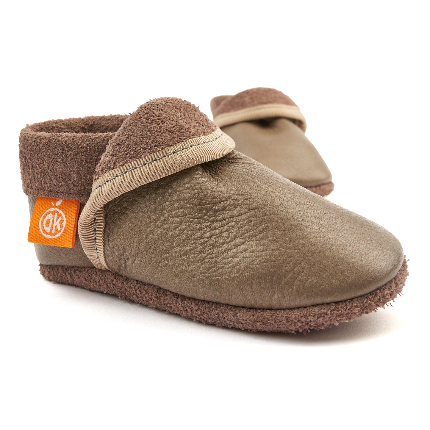 Krabbel- und Hausschuhe SOFT Klassik beige