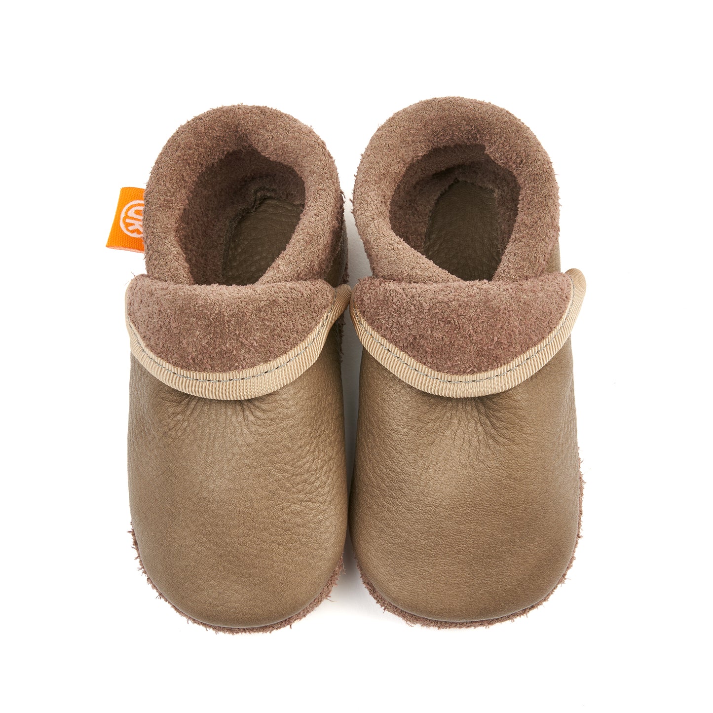 Krabbel- und Hausschuhe SOFT Klassik beige