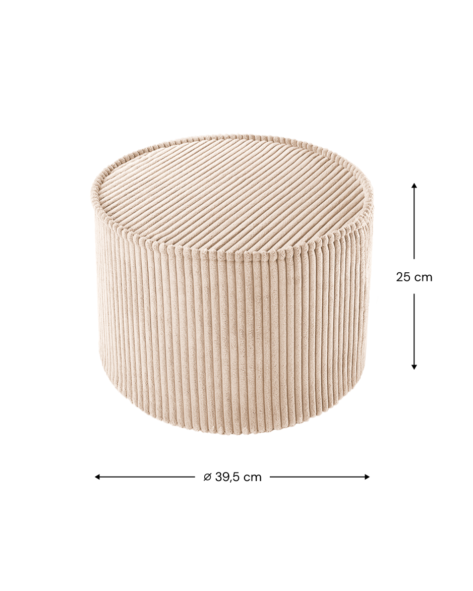 Brown Sugar Pouffe