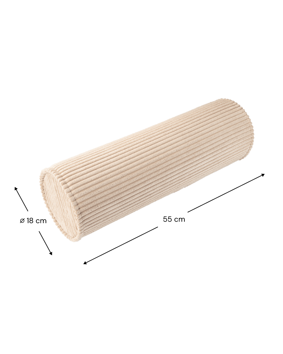 Brown Sugar Roll Cushion