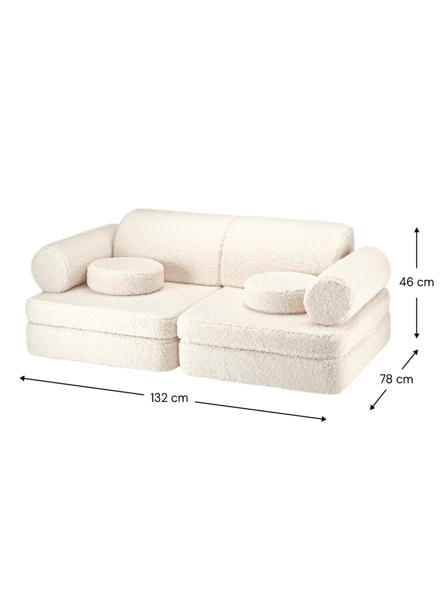 Cream White Settee