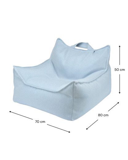 Azure Outdoor Beanbag Sessel