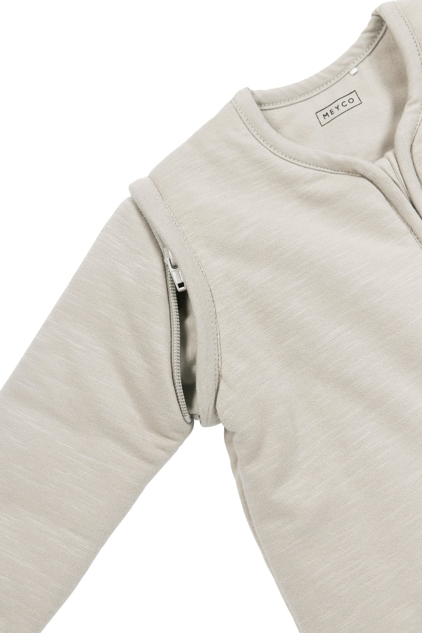 Babyschlafschack mit abnehmbaren Ärmeln GREY BEIGE