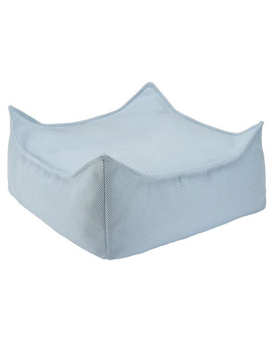 Azure Outdoor Square Ottoman