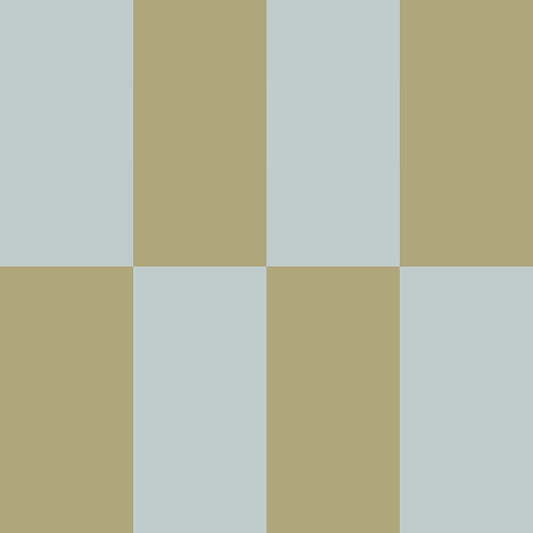 Streifentapete in Blau und Grün, umgedrehtes Muster