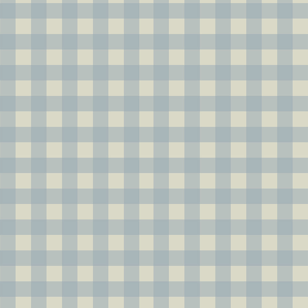 Karomuster Grün - Blau