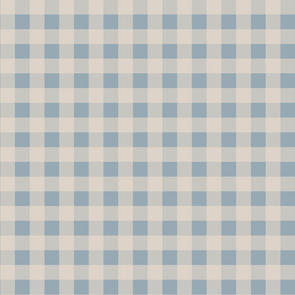 Karomuster Grün - Creme