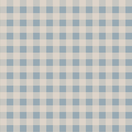 Karomuster Grün - Creme