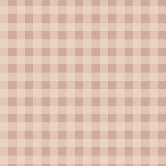 Karomuster Pink - Creme