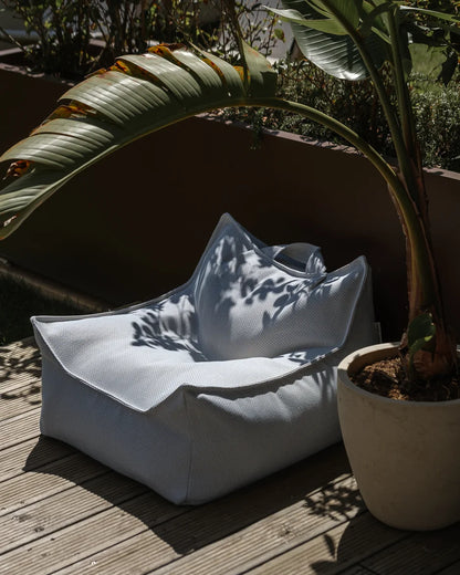 Azure Outdoor Beanbag Sessel