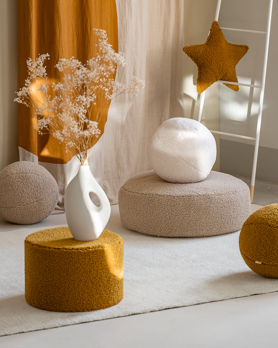 Maple Pouffe
