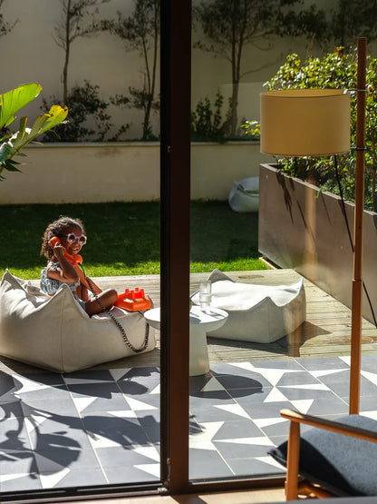 Terra Outdoor Square Ottoman