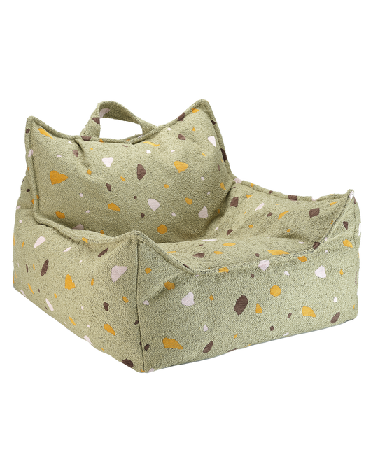 Terrazzo Moss Beanbag Chair