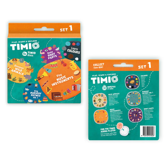 TIMIO Disc Set 1: 5 Discs