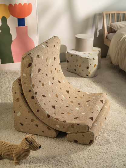 Terrazzo Sand Moon Chair