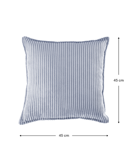 Blueberry Blue Block Cushion