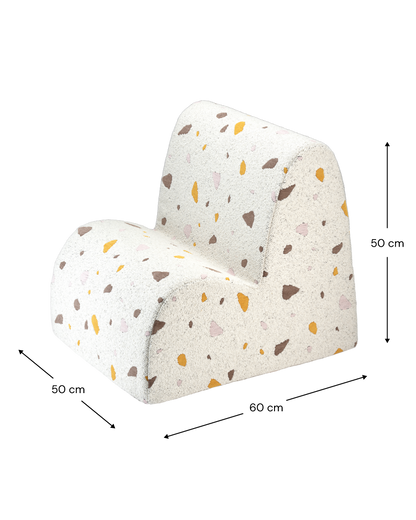 Terrazzo Marble Cloud Chair