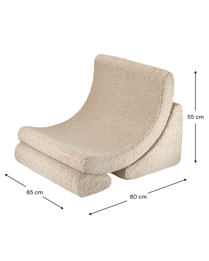Biscuit Moon Chair