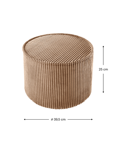 Toffee Pouffe