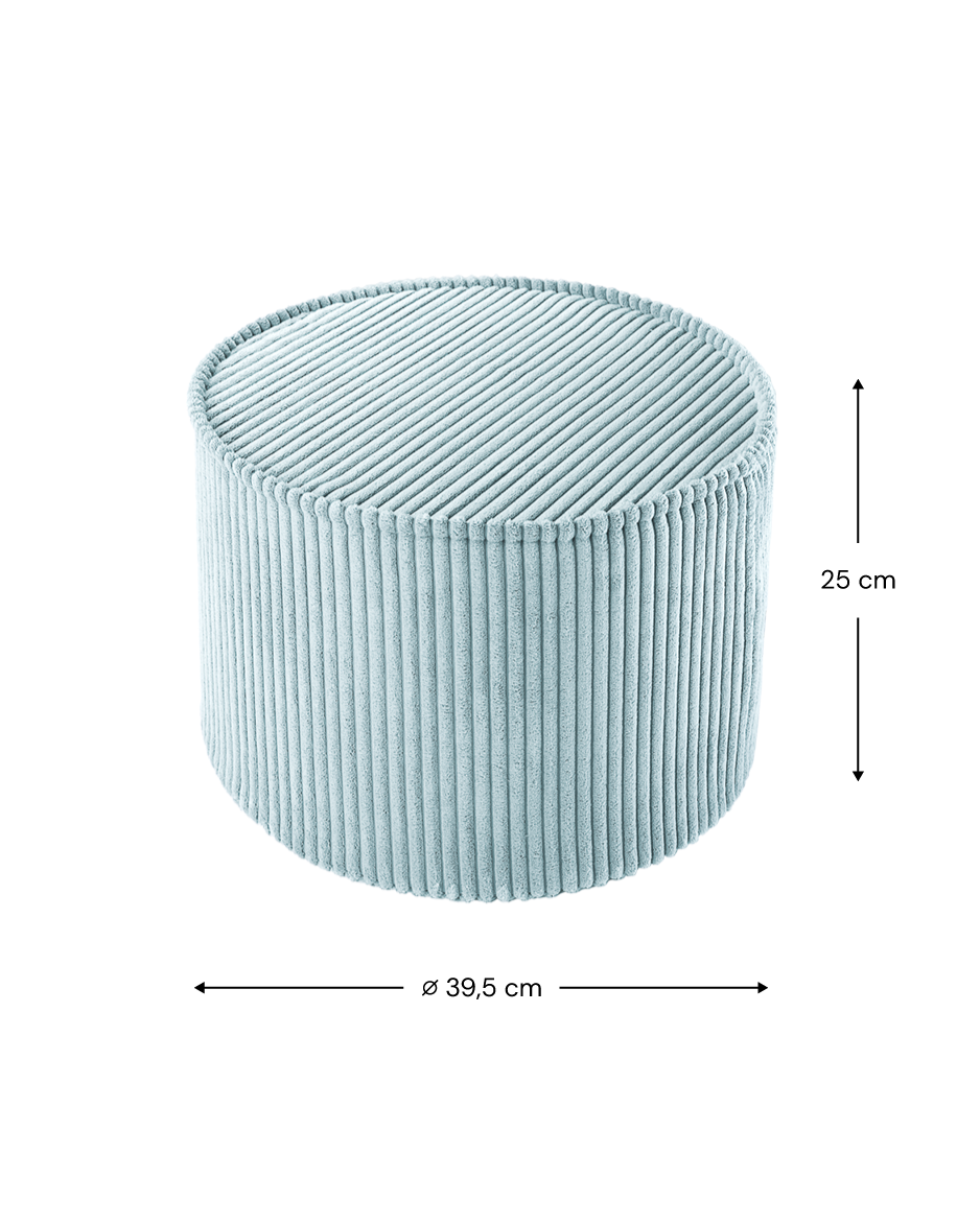 Peppermint Green Pouffe