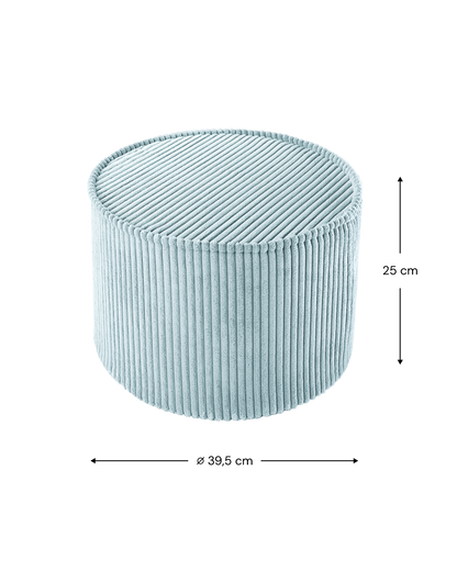 Peppermint Green Pouffe