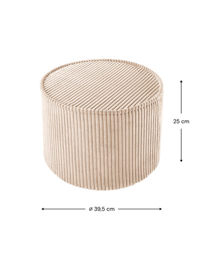 Brown Sugar Pouffe