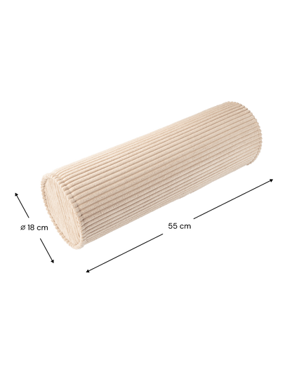 Brown Sugar Roll Cushion