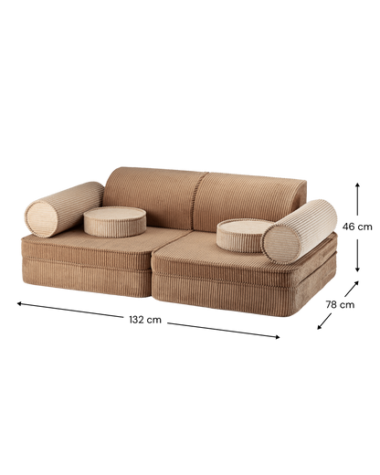 Toffee Settee