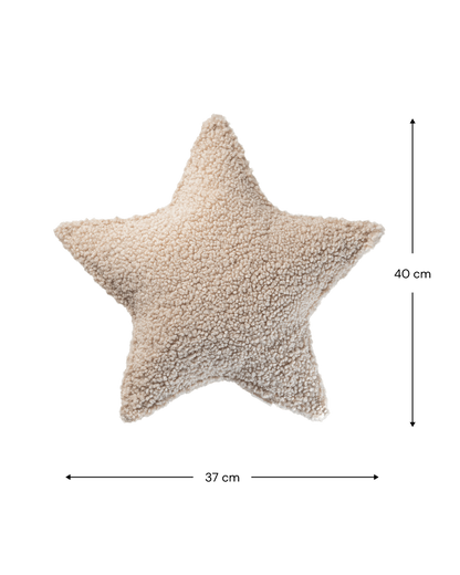 Biscuit Star Cushion