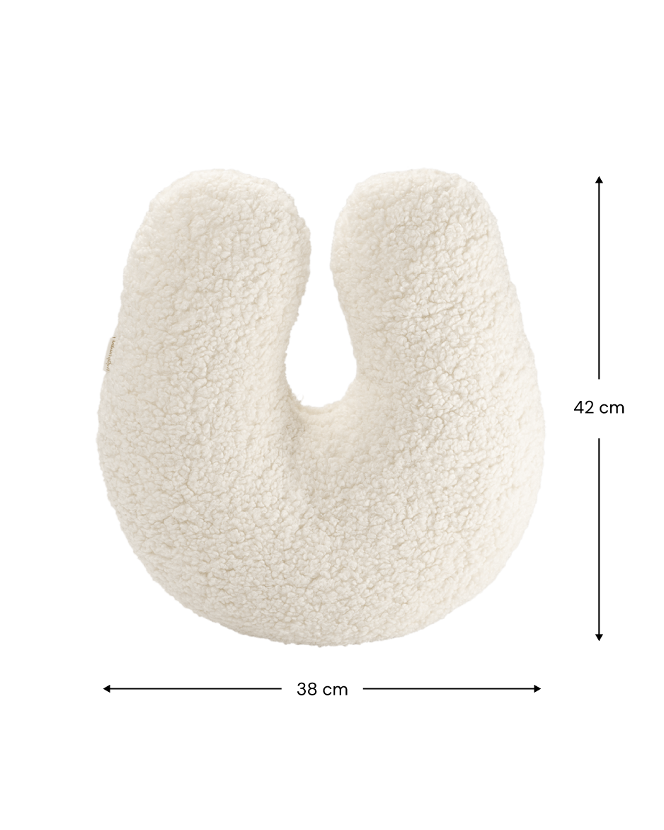 Cream White U Pillow