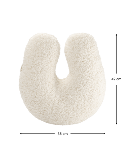 Cream White U Pillow